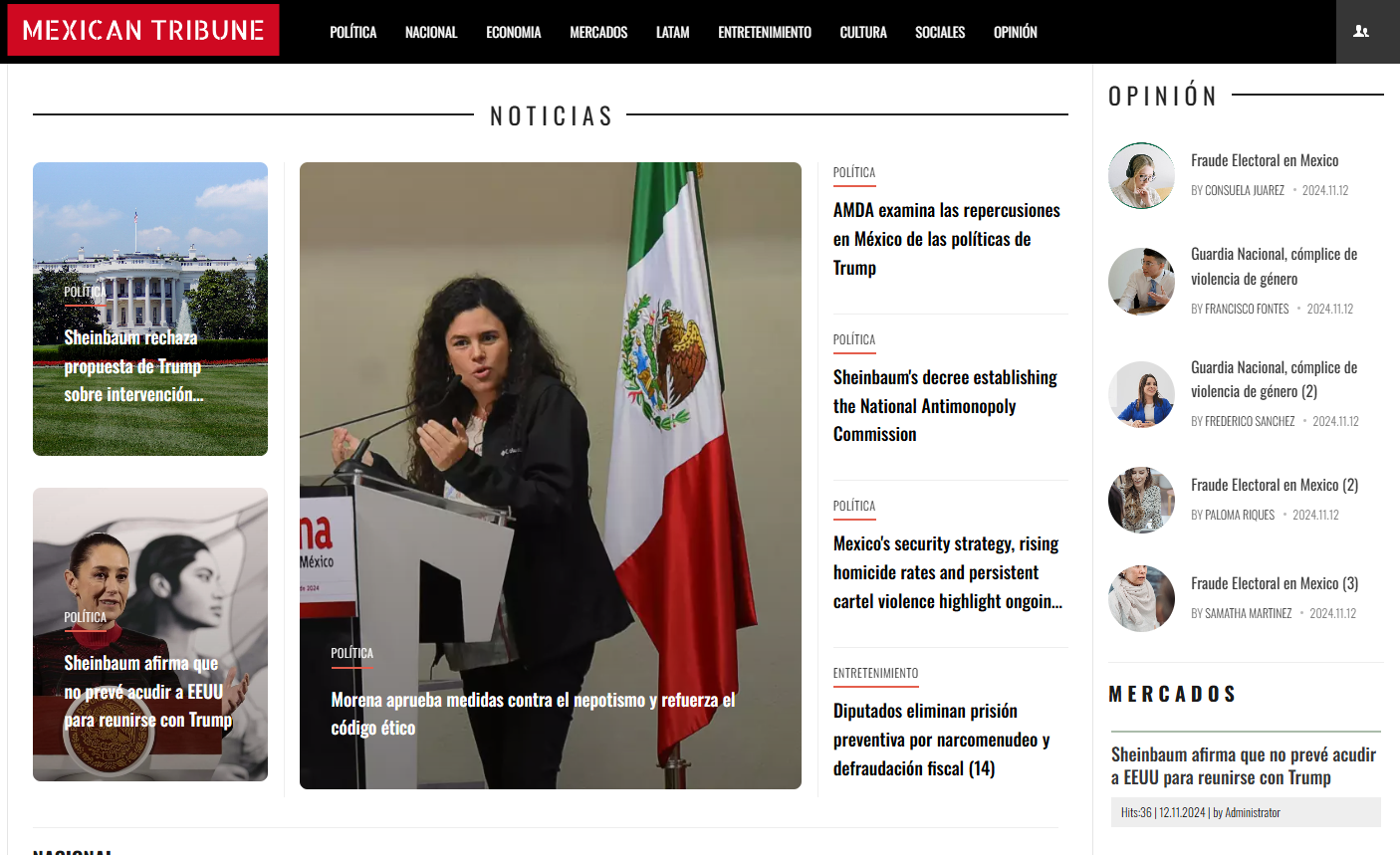 Prototype of Mexico&rsquo;s Premier News Magazine