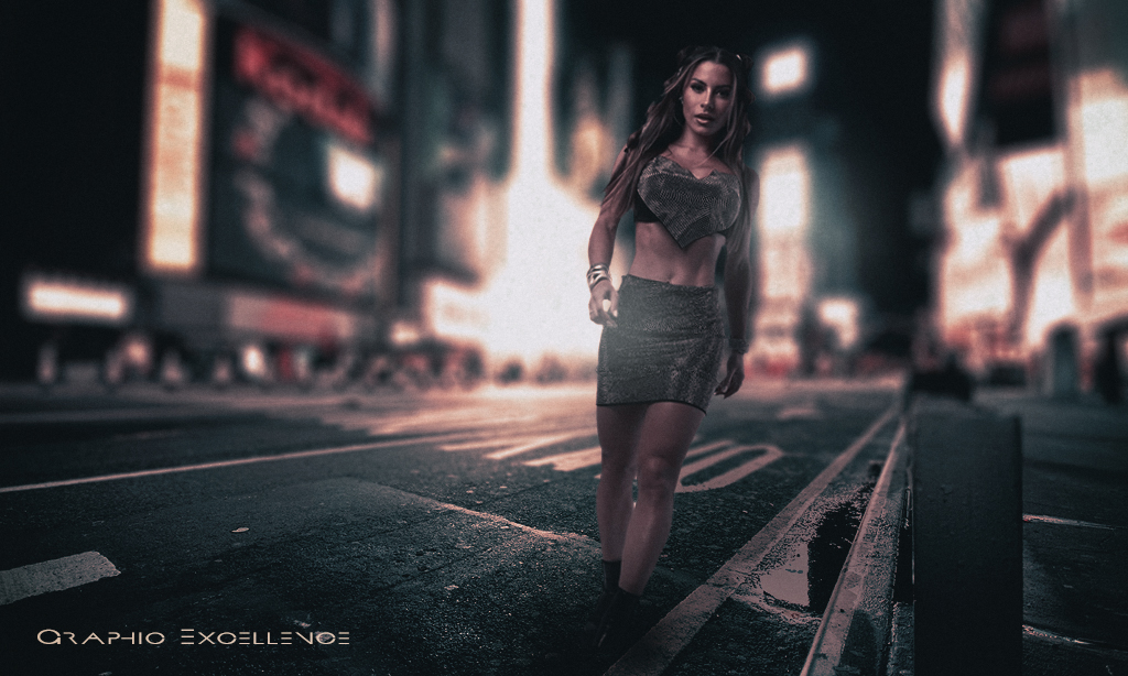 Take A Walk  - Artwork for Fitnessmodel Aricia