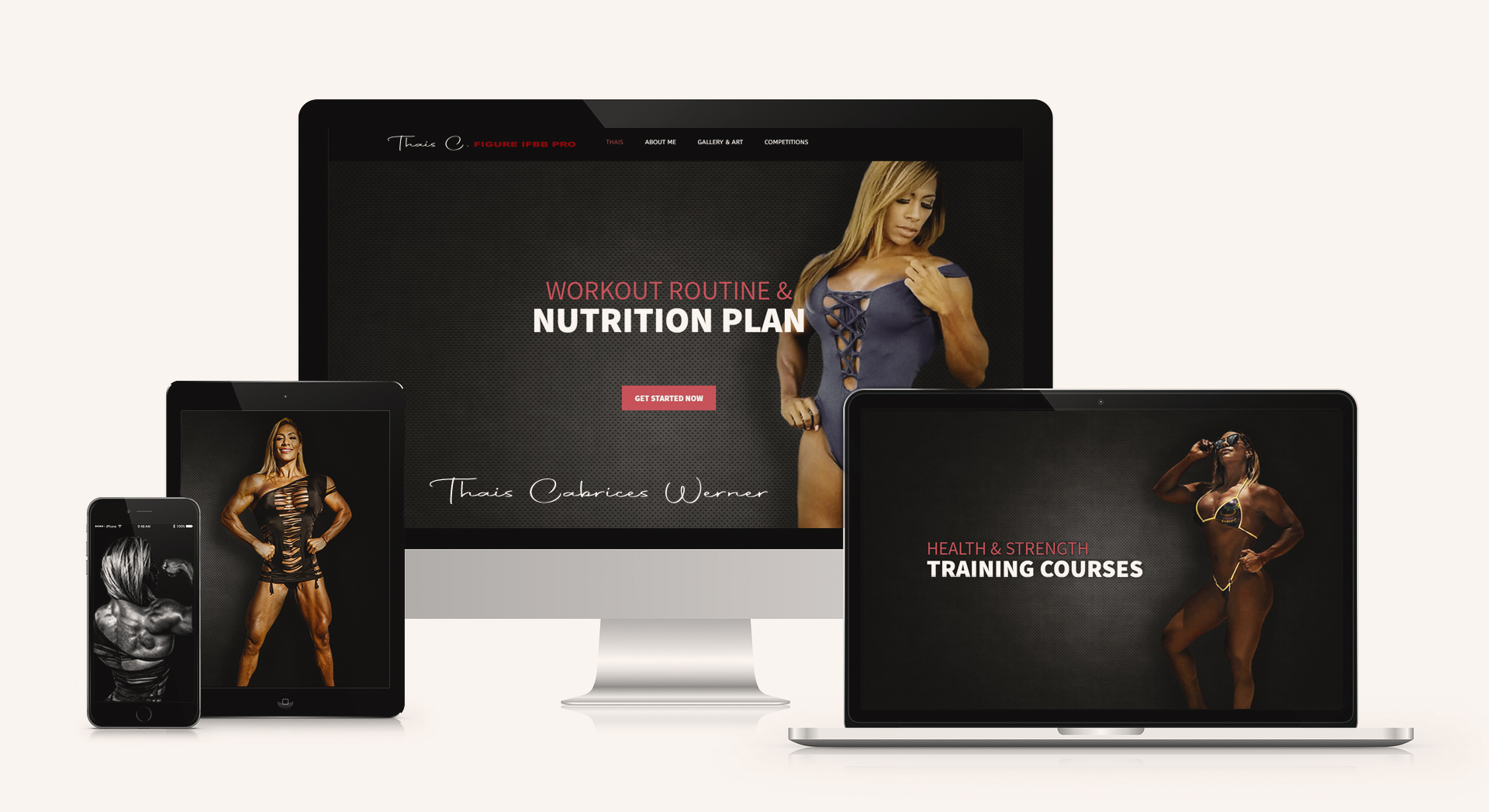 Thais Cabrices -IfBB Fitness Model